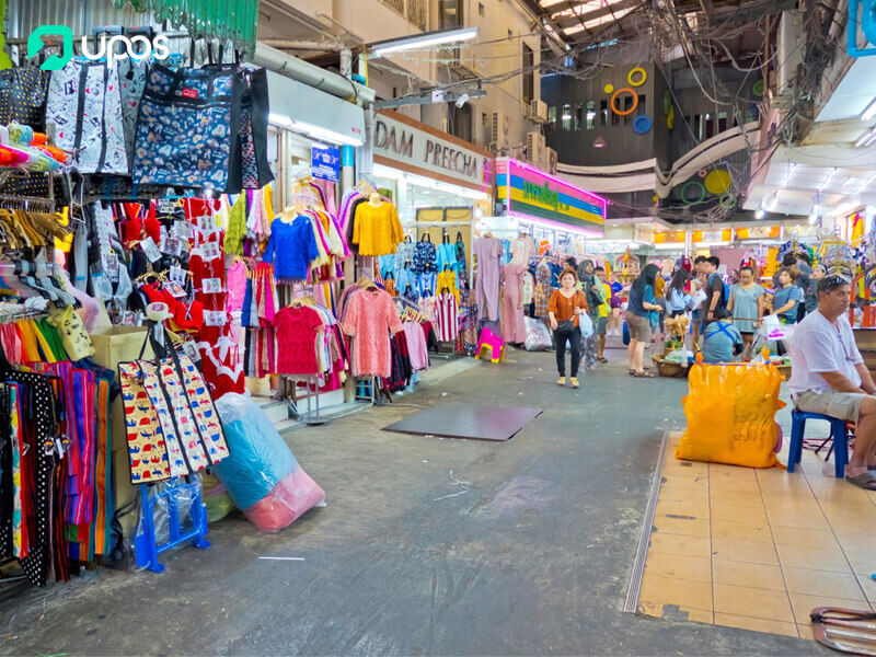 Chợ PRATUNAM chợ sỉ quần áo Thái Lan