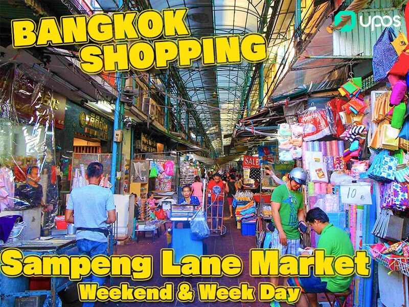 Chợ SAMPENG buôn hàng sỉ đồ tiêu dùng Thái Lan