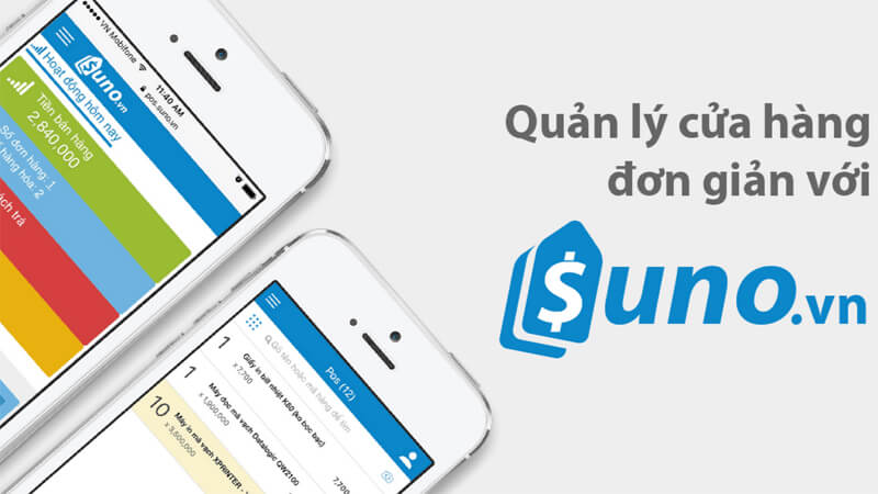 Suno - App quản lý bán hàng online dễ sử dụng