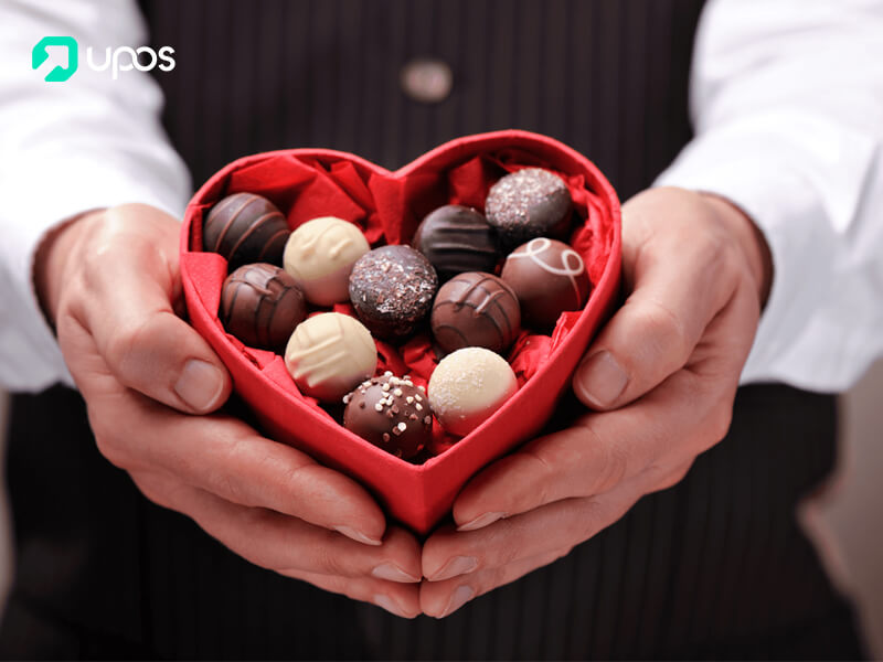 Bán online chocolate ngày Valentine 2021