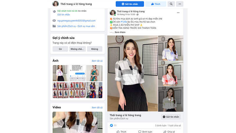 Kho Thời trang sỉ lẻ Hồng Trang – Phân phối quần áo sỉ hotgirl
